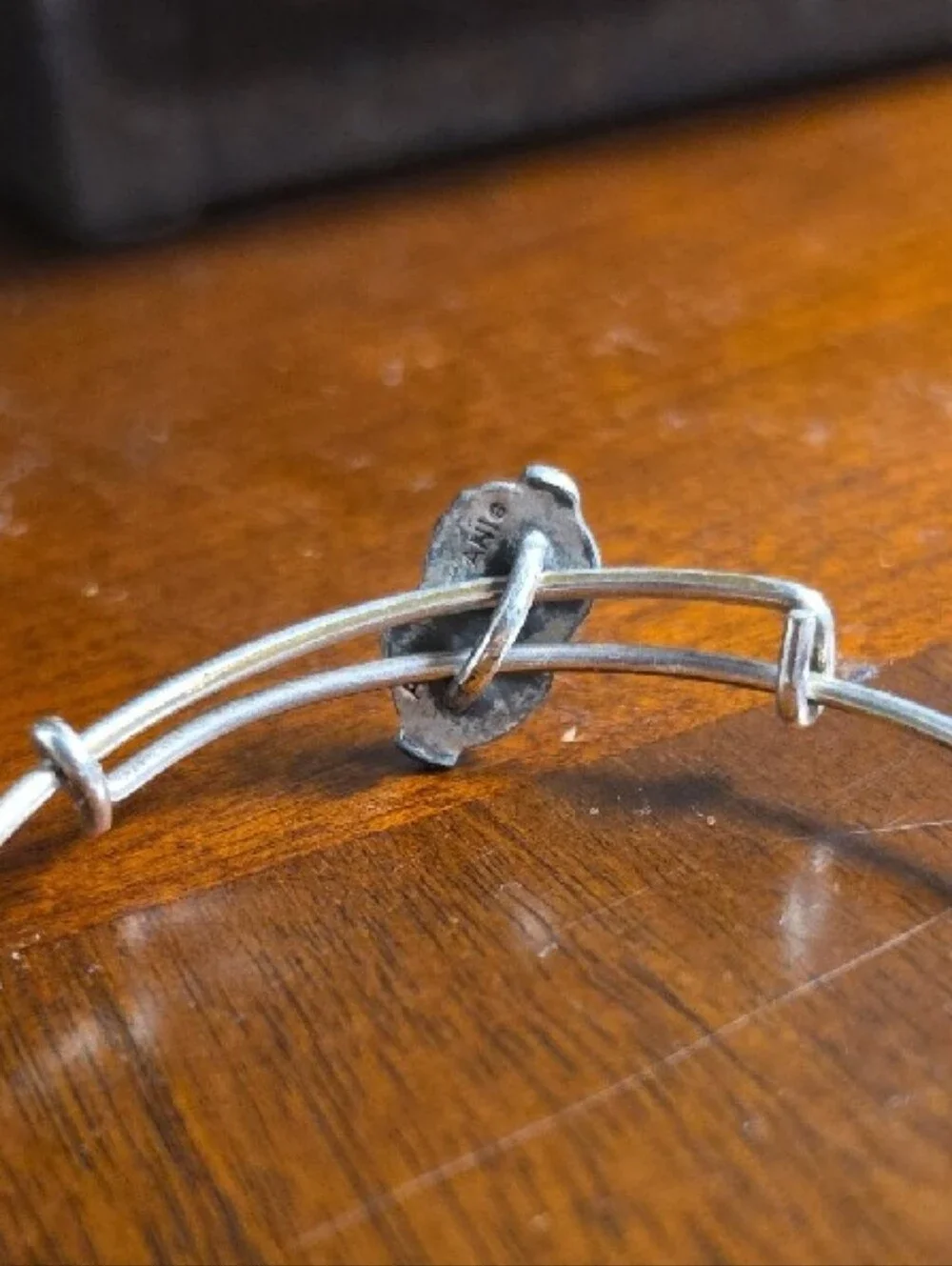 Alex and Ani Silver Knot Bangle Bracelet